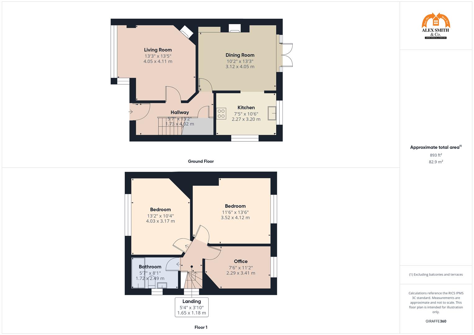 3 bed semi-detached house for sale in Drews Lane, Birmingham - Property Floorplan
