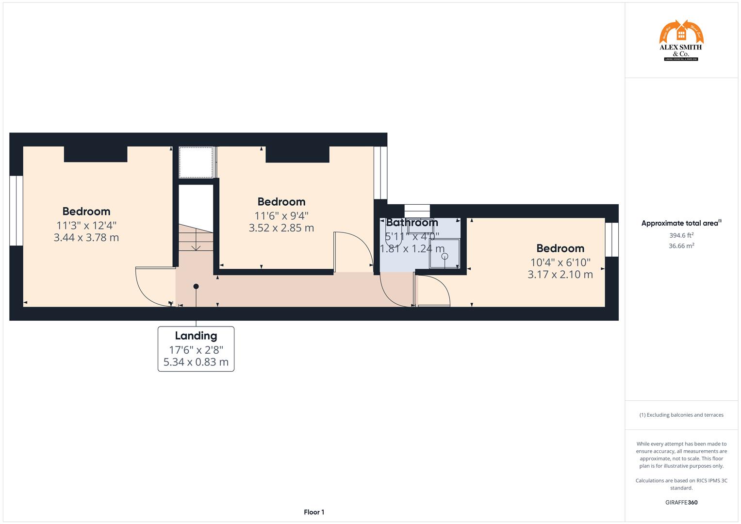 3 bed terraced house for sale in Hazelbeach Road, Birmingham - Property Floorplan