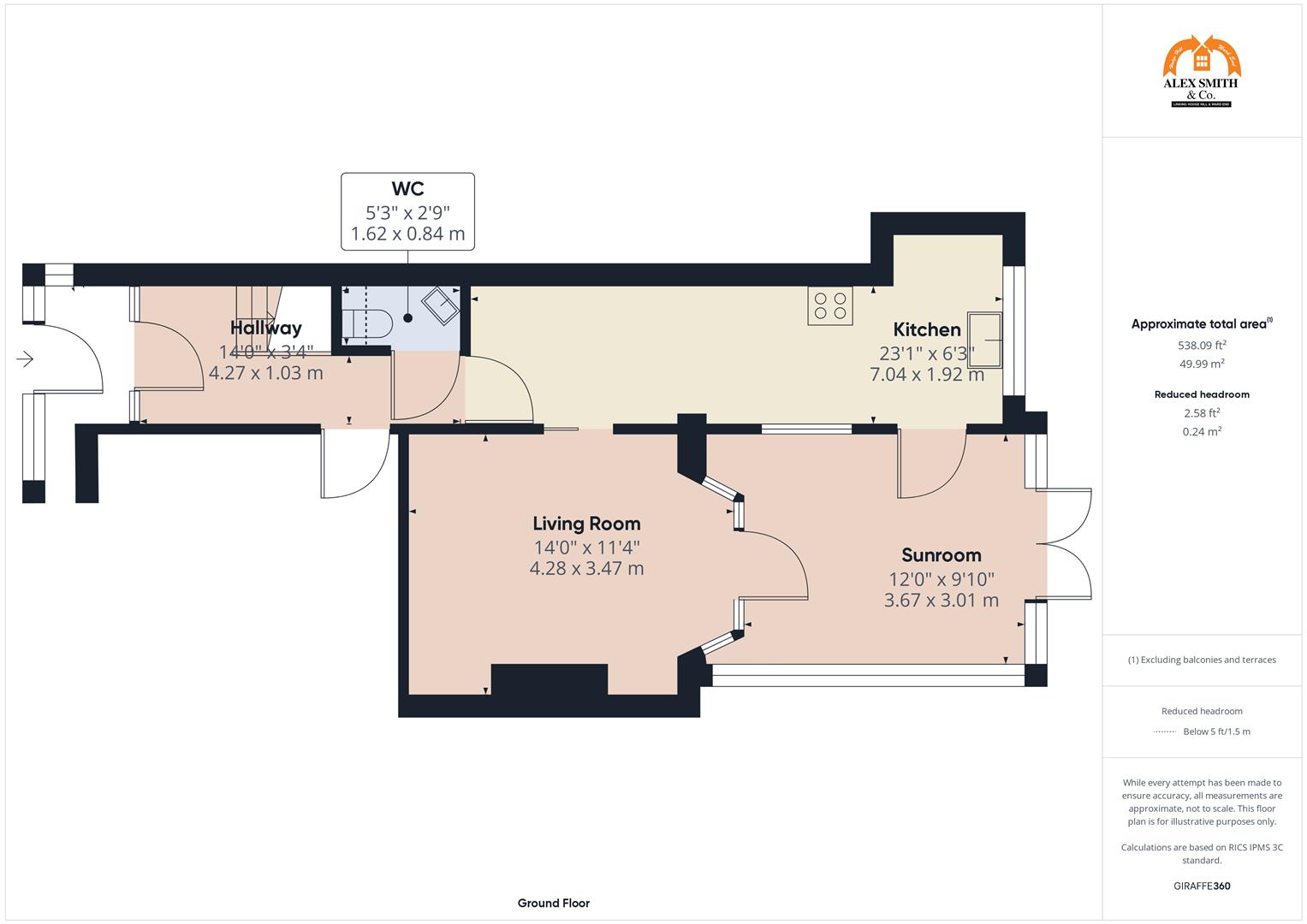 3 bed semi-detached house for sale in Beaufort Avenue, Birmingham - Property Floorplan