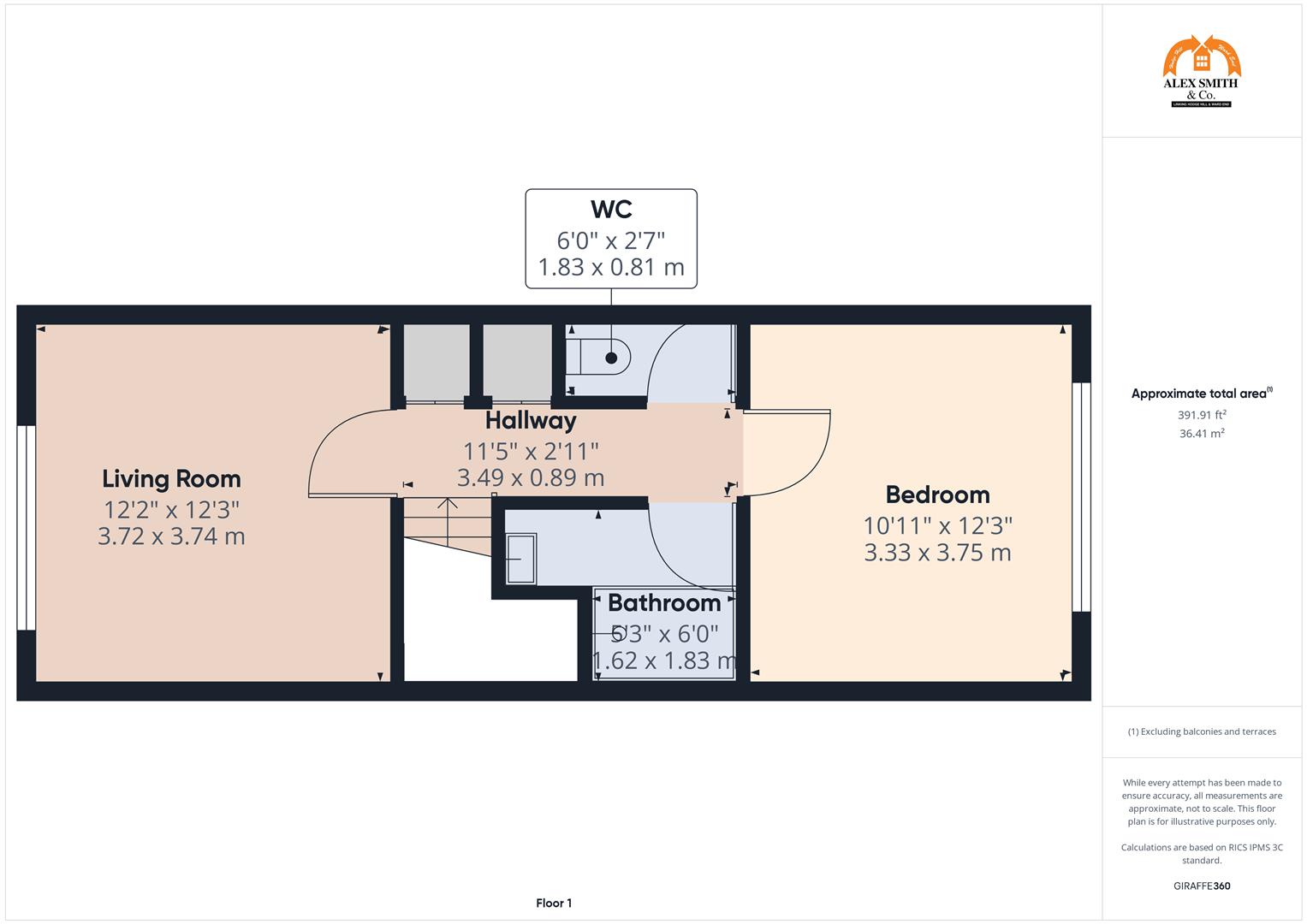 2 bed town house for sale in Oxford Close, Birmingham - Property Floorplan