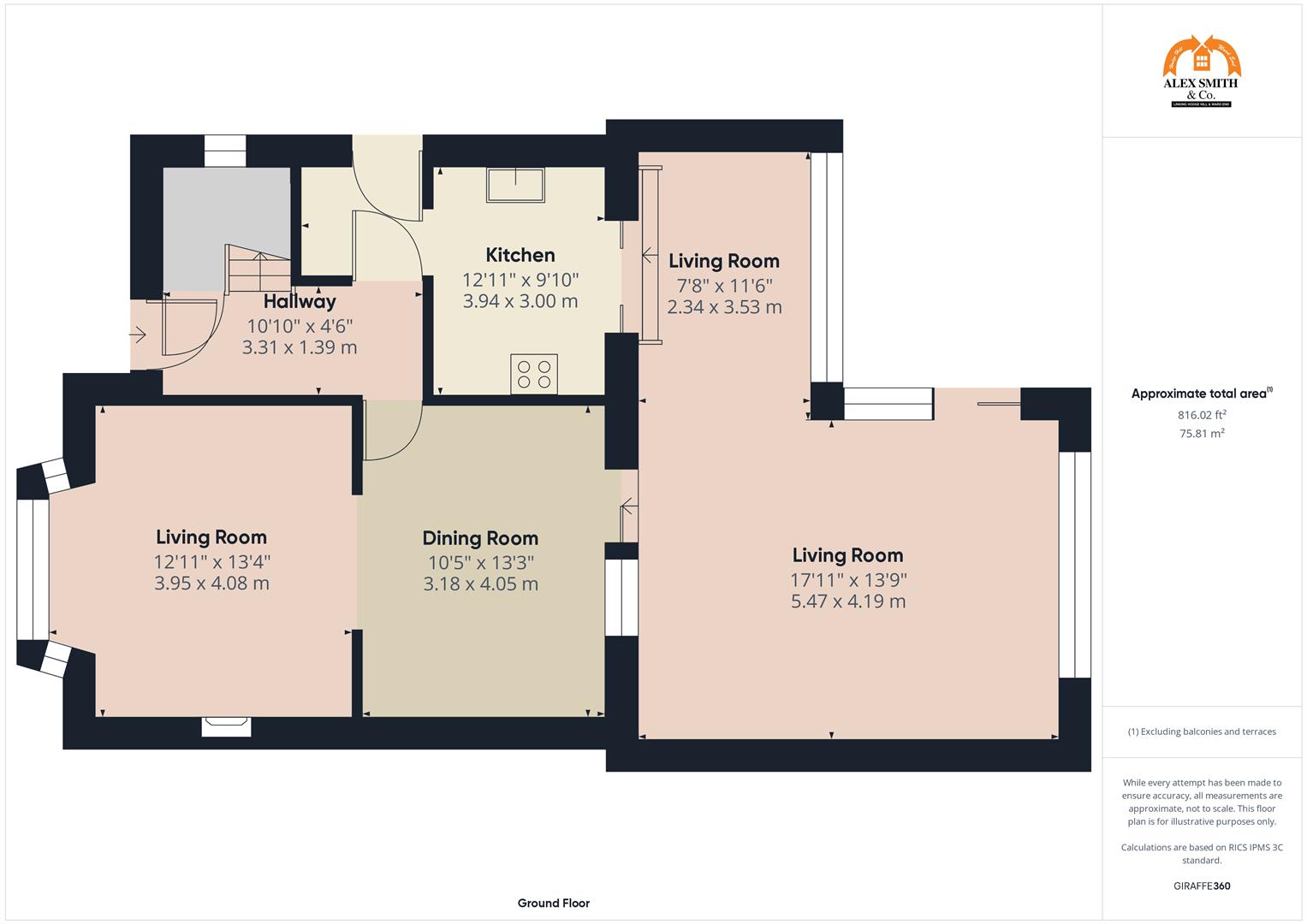 4 bed detached house for sale in Maryland Avenue, Birmingham - Property Floorplan