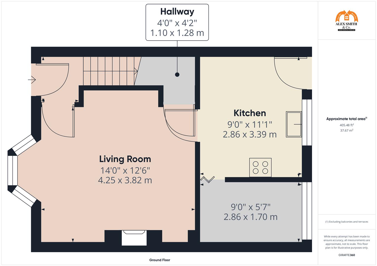 3 bed town house for sale in Alumhurst Avenue, Birmingham - Property Floorplan