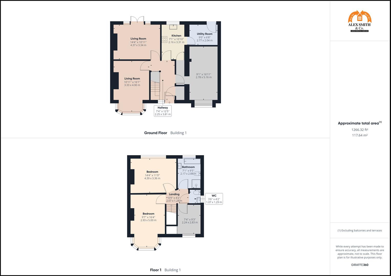 3 bed detached house for sale in Douglas Avenue, Birmingham - Property Floorplan