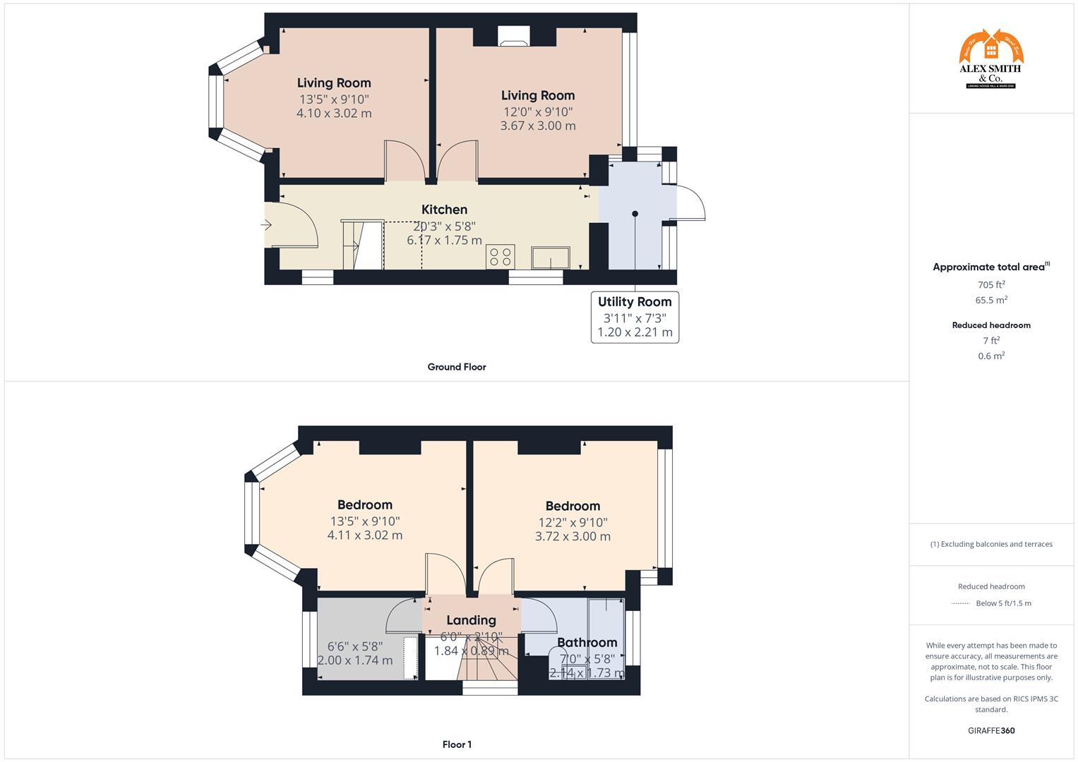3 bed semi-detached house for sale in Oakdale Road, Birmingham - Property Floorplan