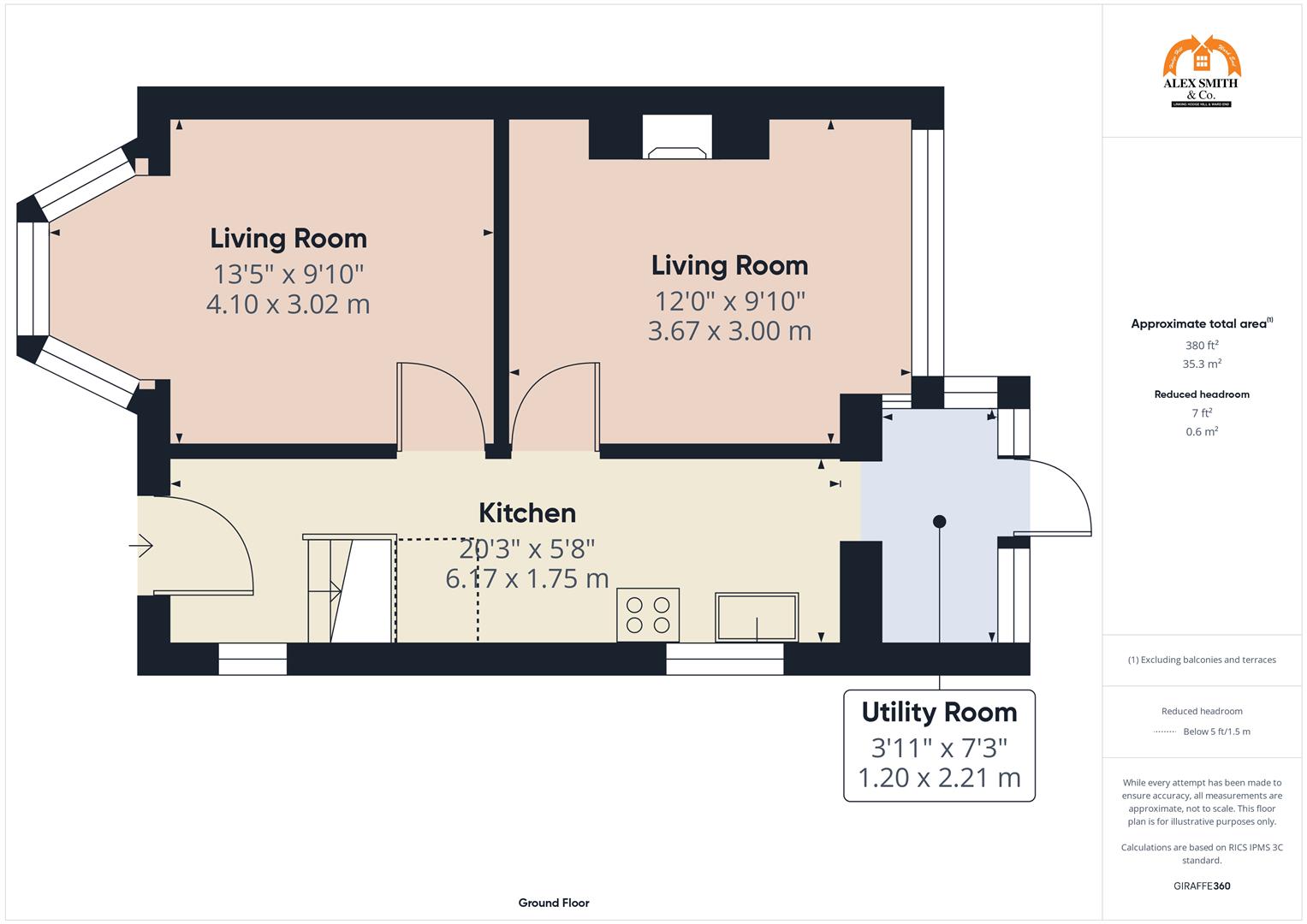 3 bed semi-detached house for sale in Oakdale Road, Birmingham - Property Floorplan