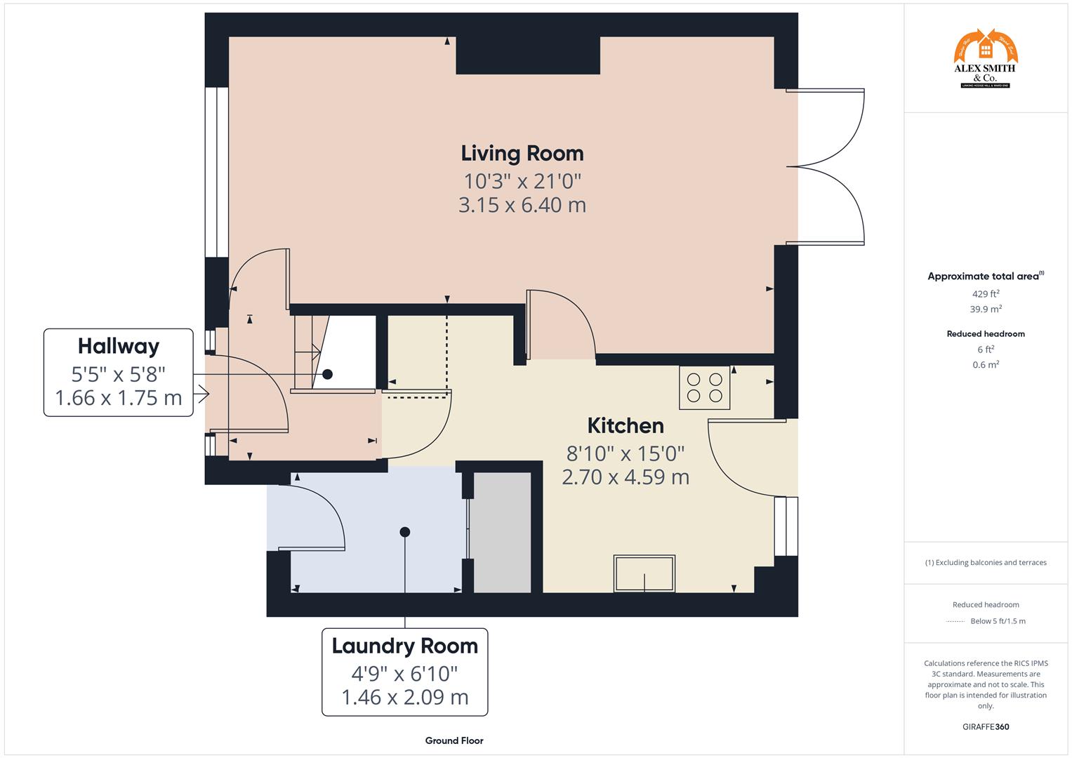 3 bed terraced house for sale in Fordbridge Road, Birmingham - Property Floorplan
