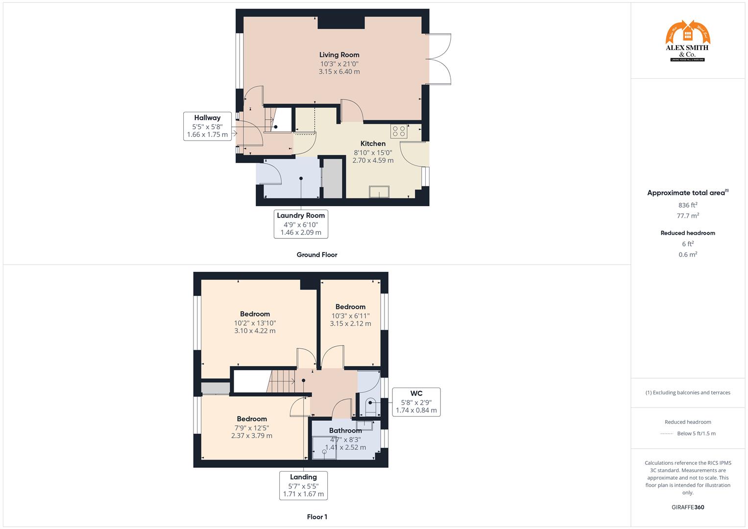 3 bed terraced house for sale in Fordbridge Road, Birmingham - Property Floorplan