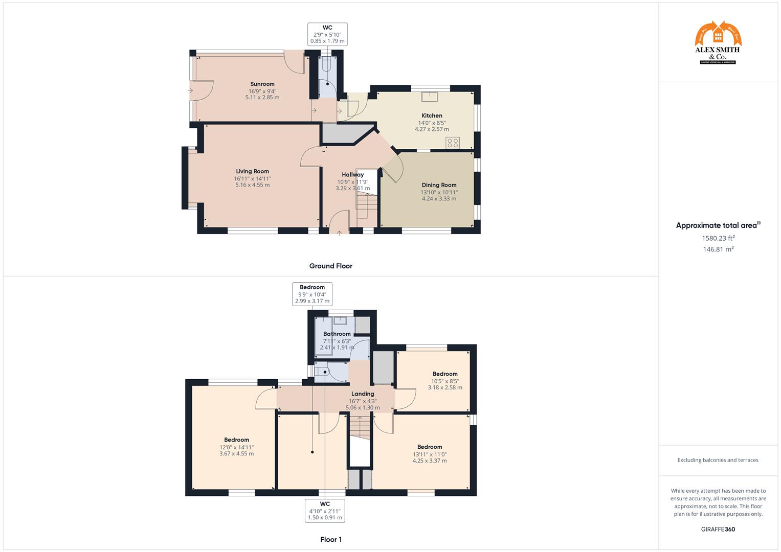 4 bed detached house for sale in Chester Road, Birmingham - Property Floorplan
