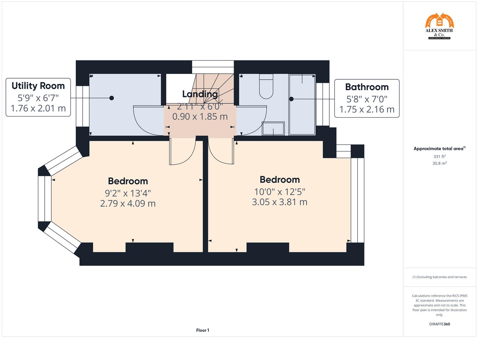 3 bed semi-detached house for sale in Bromford Road, Birmingham - Property Floorplan