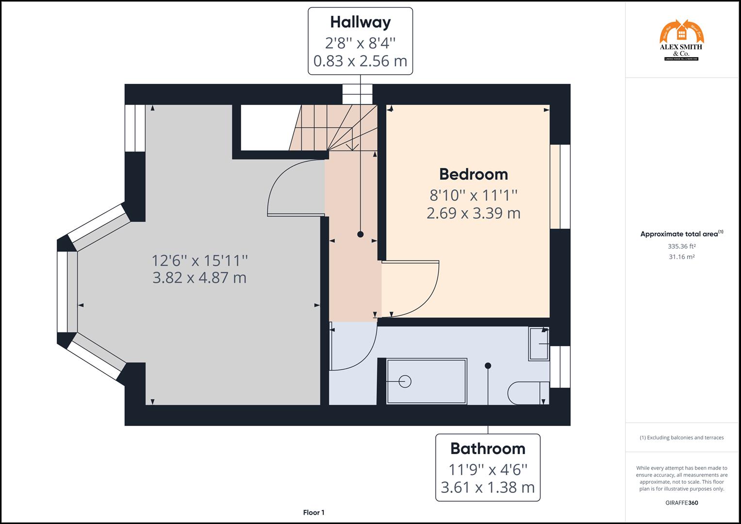 2 bed semi-detached house for sale in Chester Road, Birmingham - Property Floorplan
