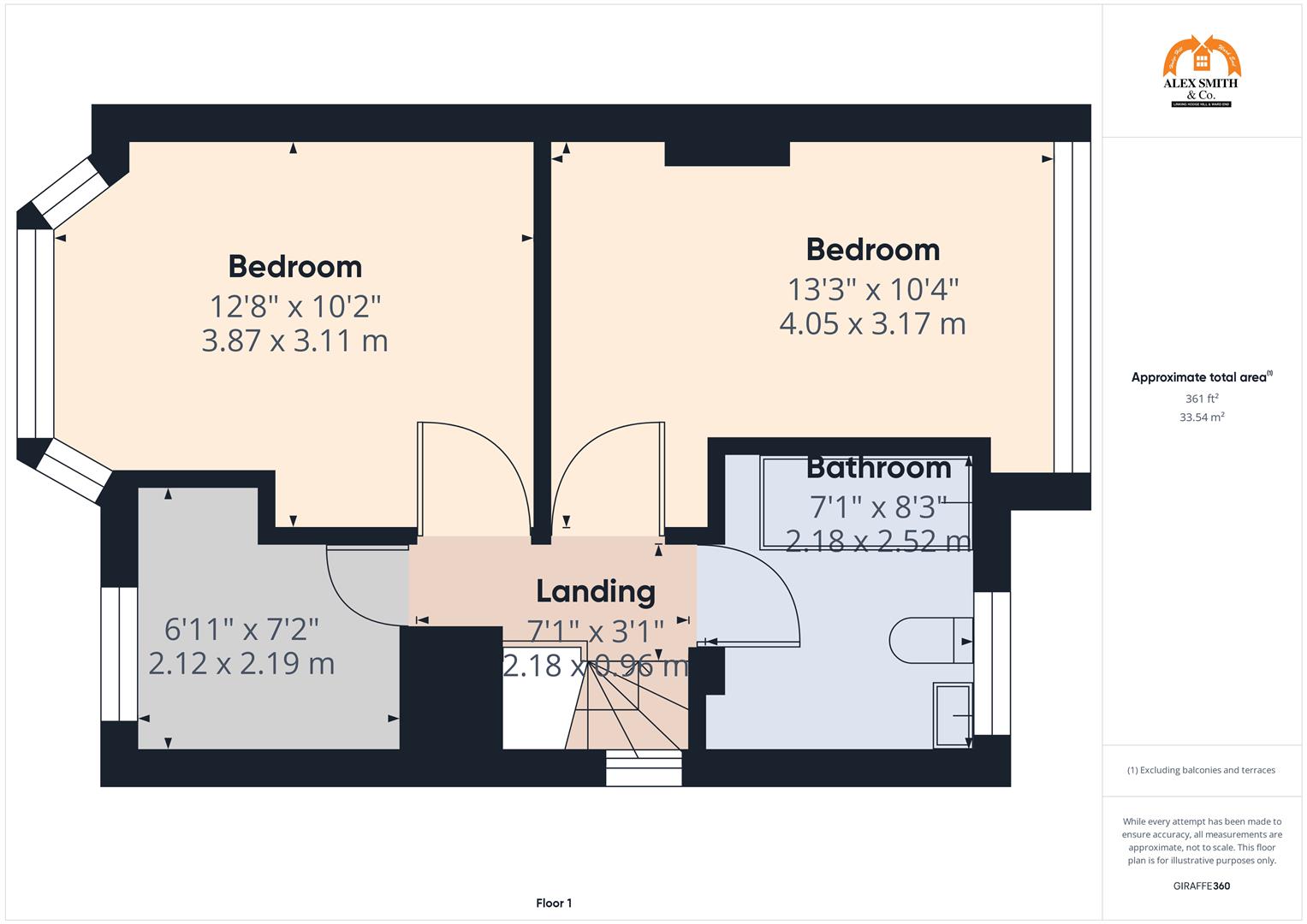 3 bed semi-detached house for sale in Falmouth Road, Birmingham - Property Floorplan