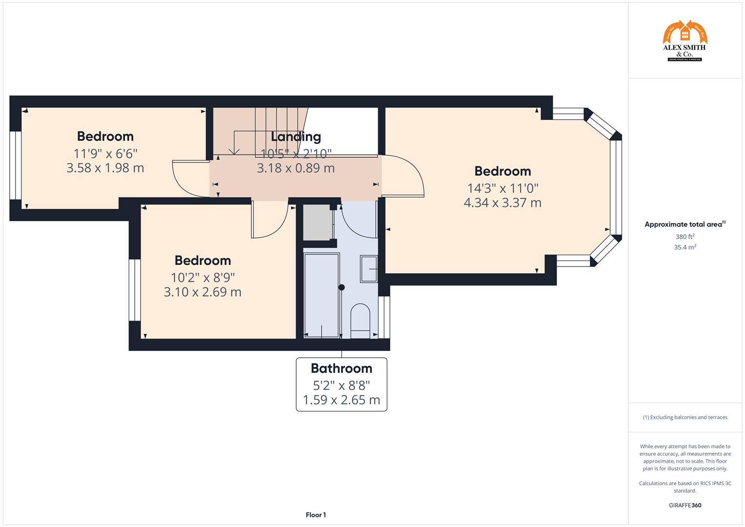 3 bed semi-detached house for sale in Barton Croft, Birmingham - Property Floorplan