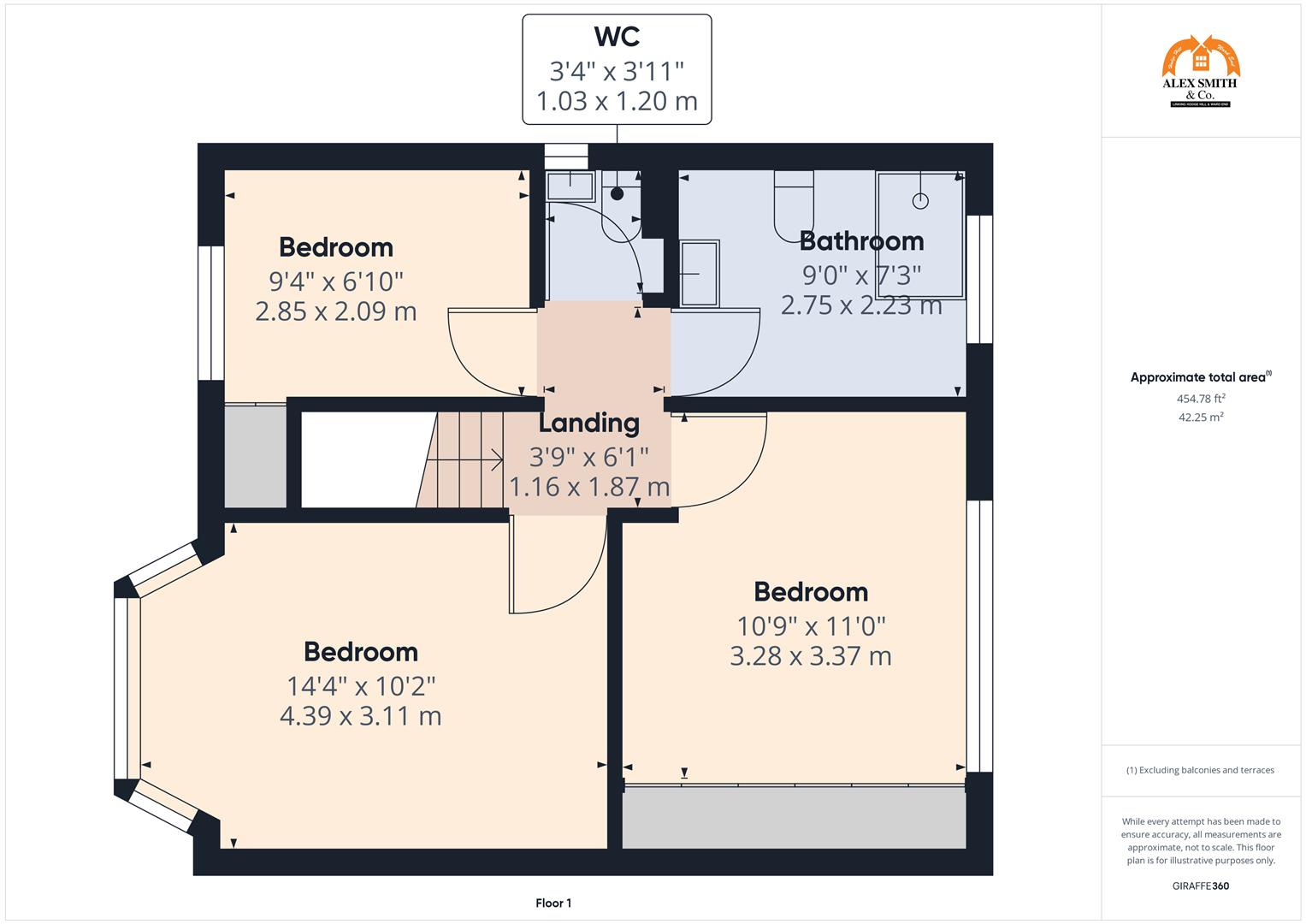 3 bed semi-detached house for sale in Standlake Avenue, Birmingham - Property Floorplan