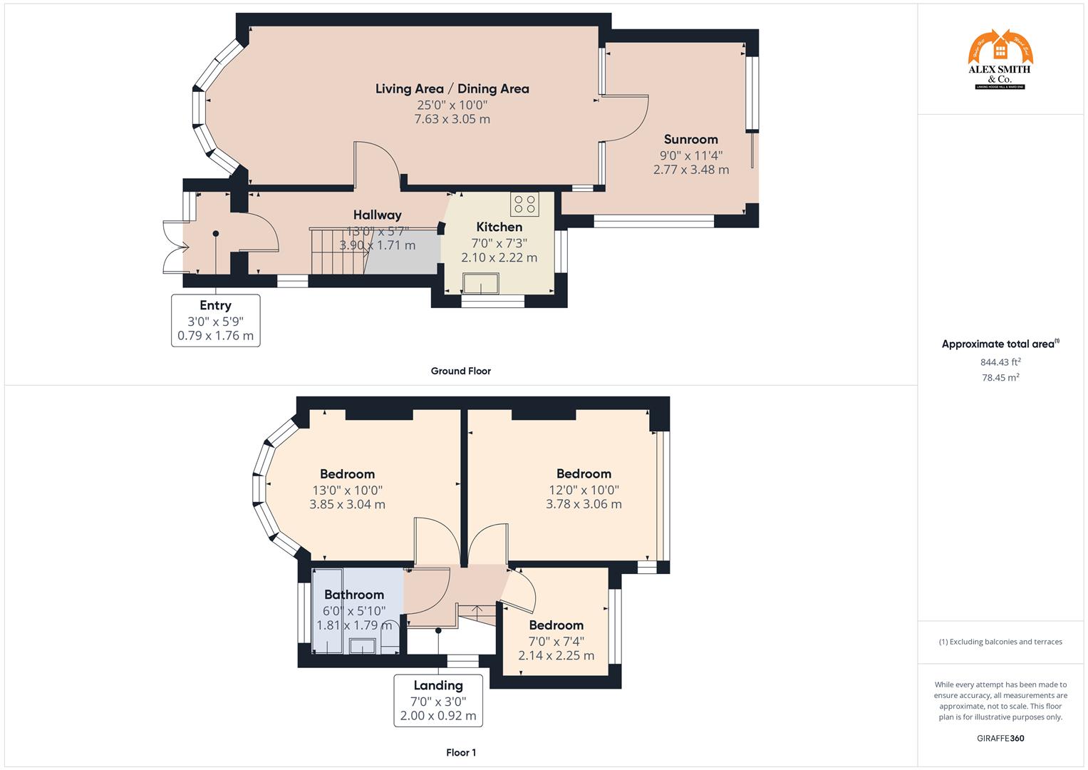 3 bed semi-detached house for sale in Bucklands End Lane, Birmingham - Property Floorplan