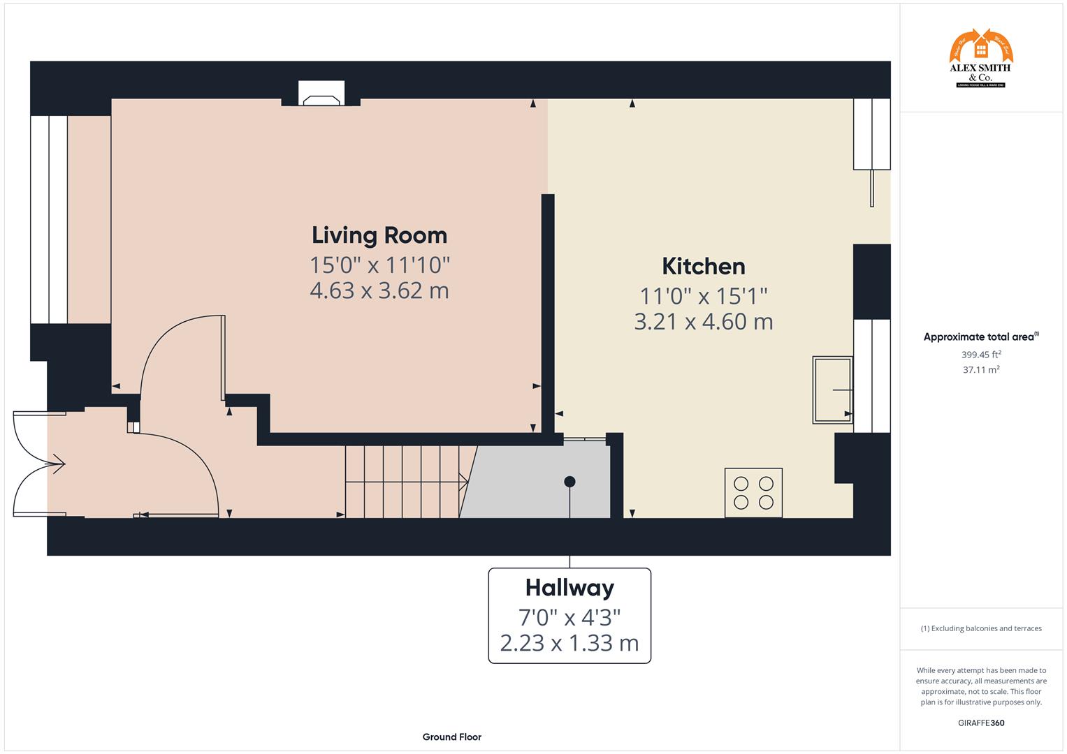 3 bed town house for sale in Doncaster Way, Birmingham - Property Floorplan