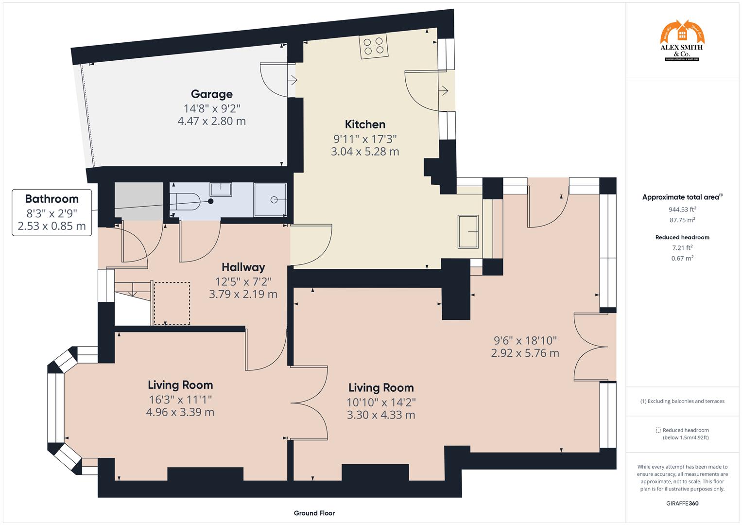 3 bed semi-detached house for sale in Lindale Avenue, Birmingham - Property Floorplan