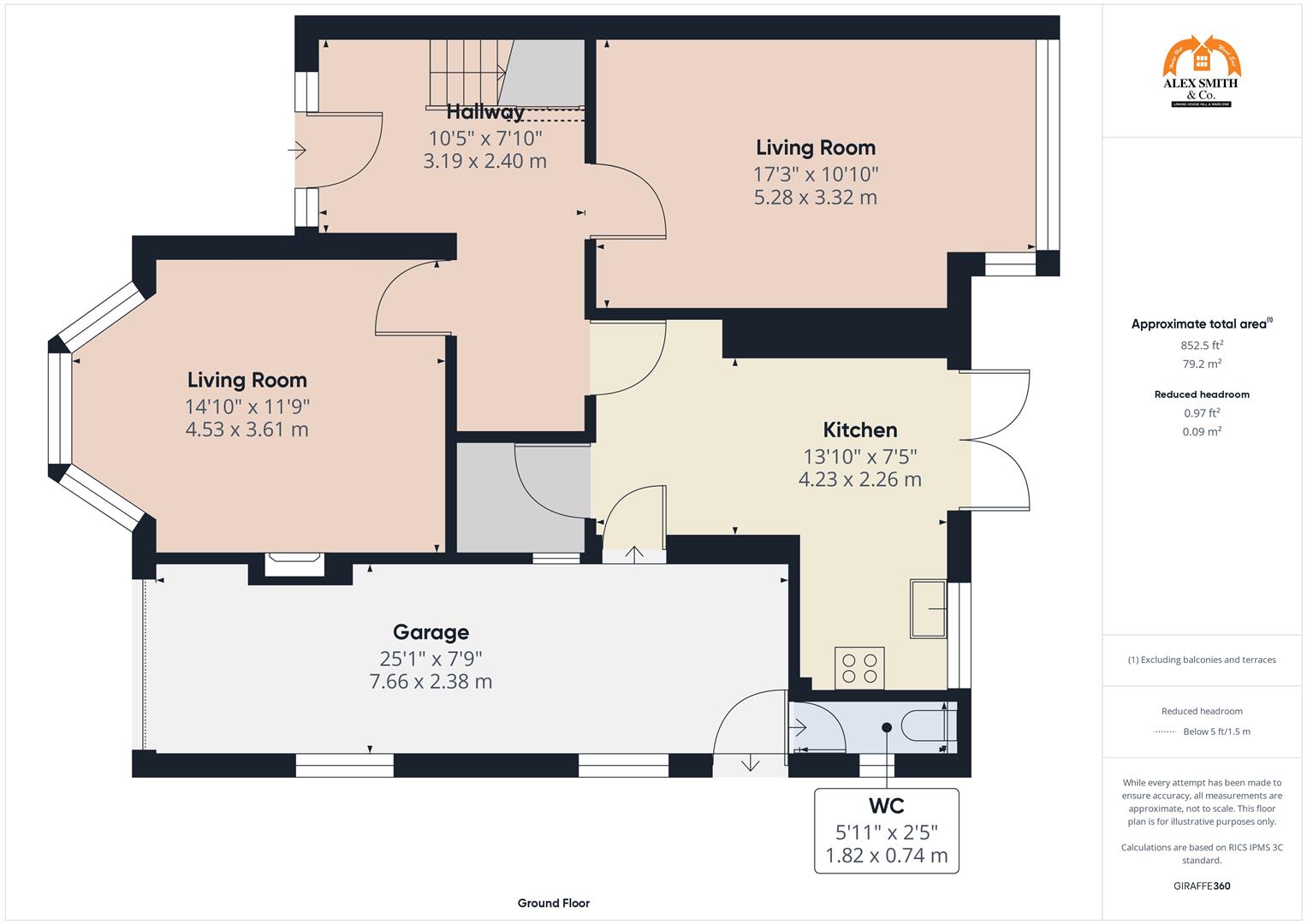 3 bed semi-detached house for sale in Coleshill Road, Birmingham - Property Floorplan