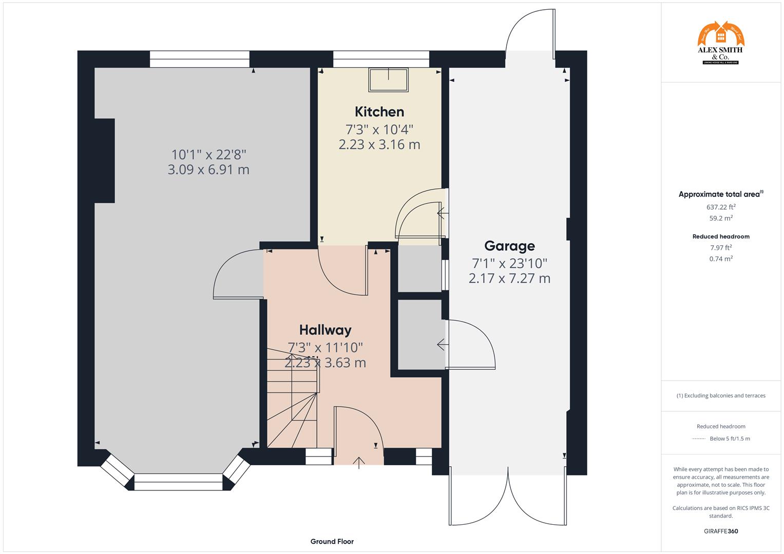 3 bed semi-detached house for sale in Twycross Grove, Birmingham - Property Floorplan