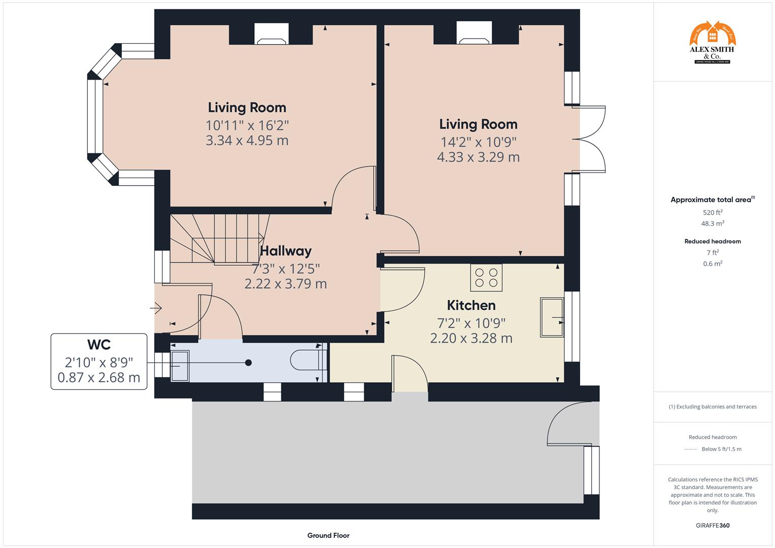 3 bed semi-detached house for sale in Douglas Avenue, Birmingham - Property Floorplan