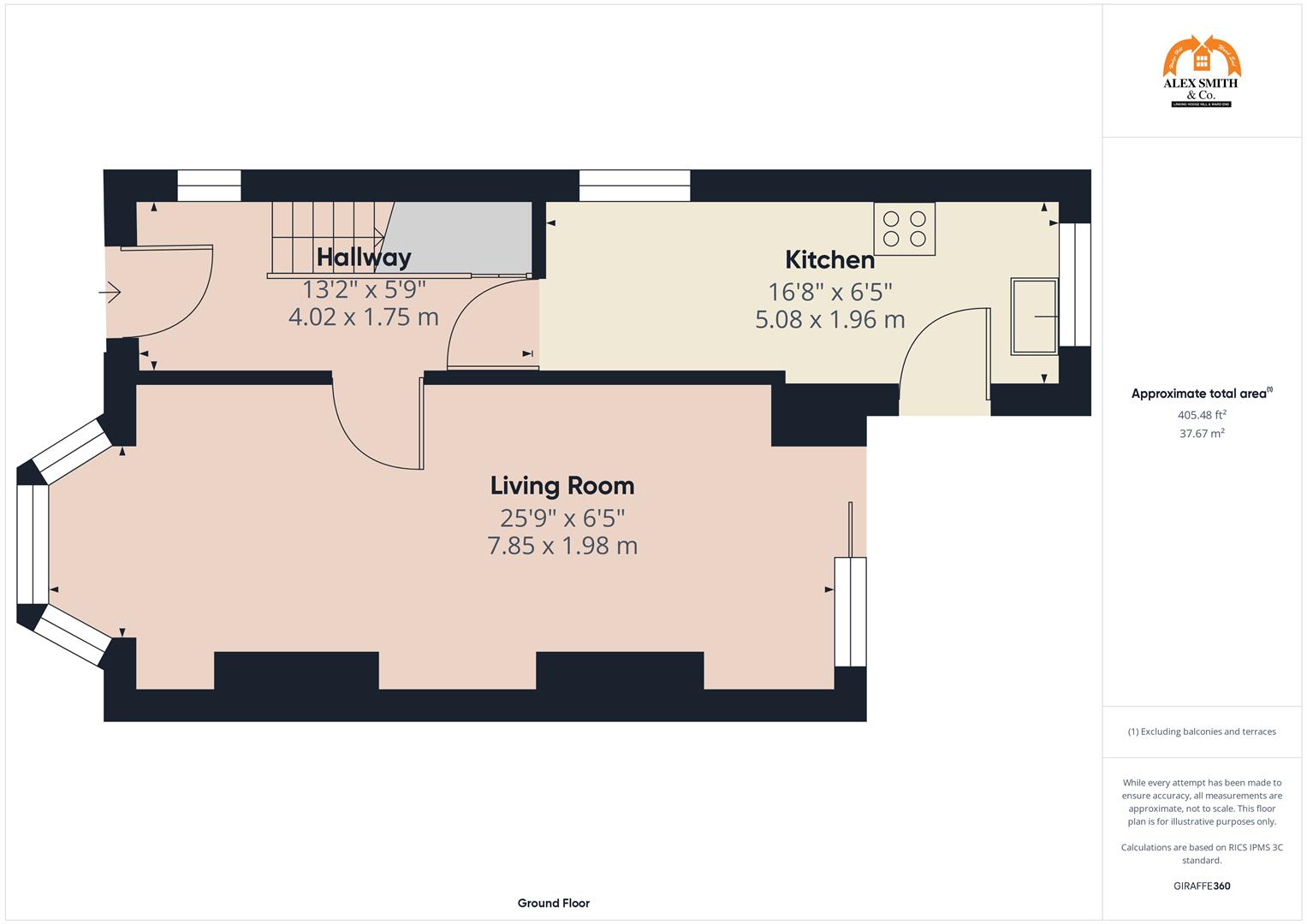 3 bed semi-detached house for sale in Millington Road, Birmingham - Property Floorplan