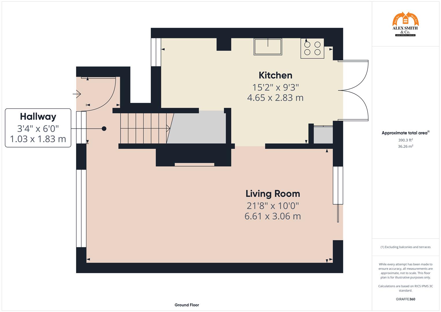 3 bed town house for sale in Chattock Close, Birmingham - Property Floorplan