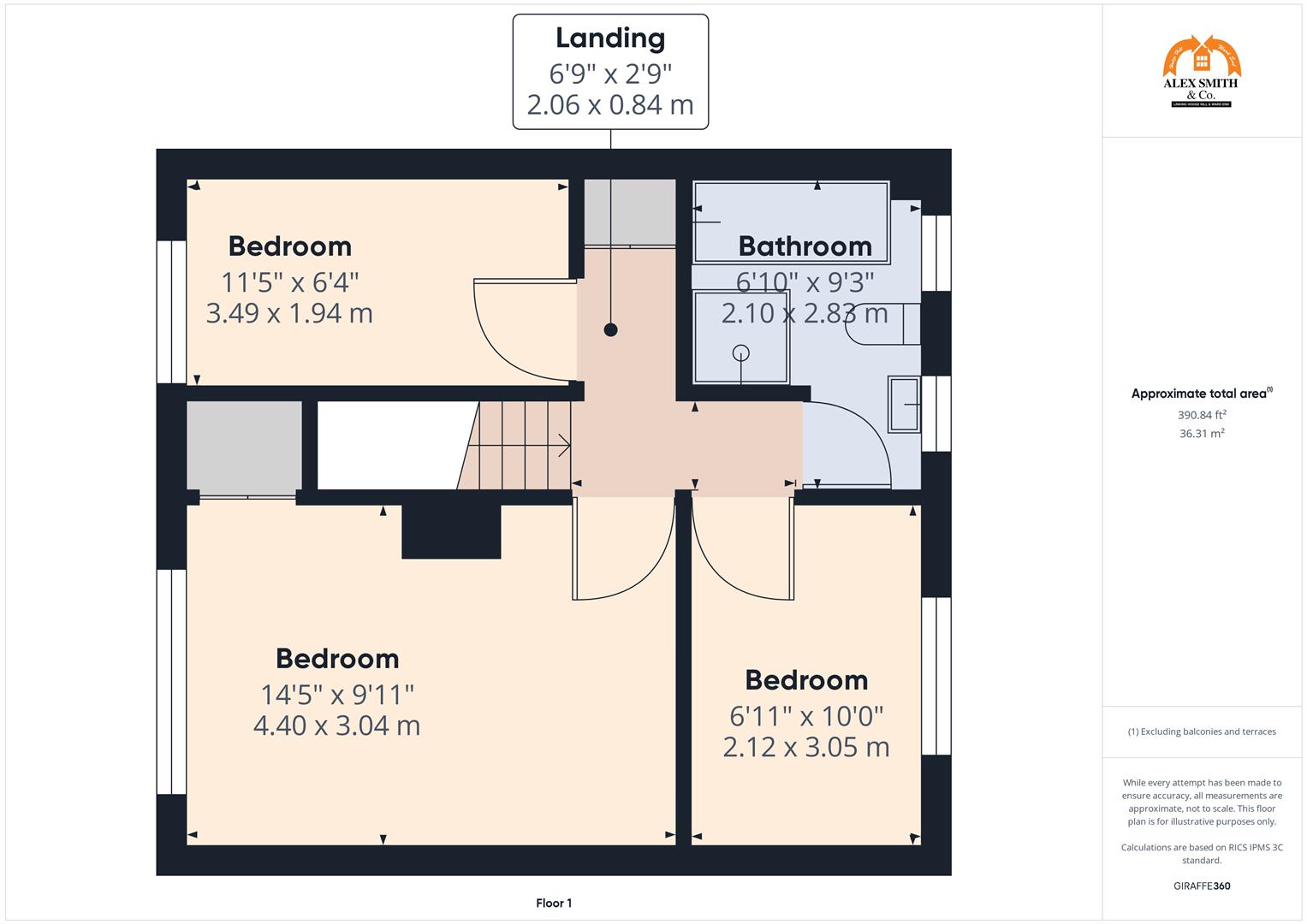 3 bed town house for sale in Chattock Close, Birmingham - Property Floorplan