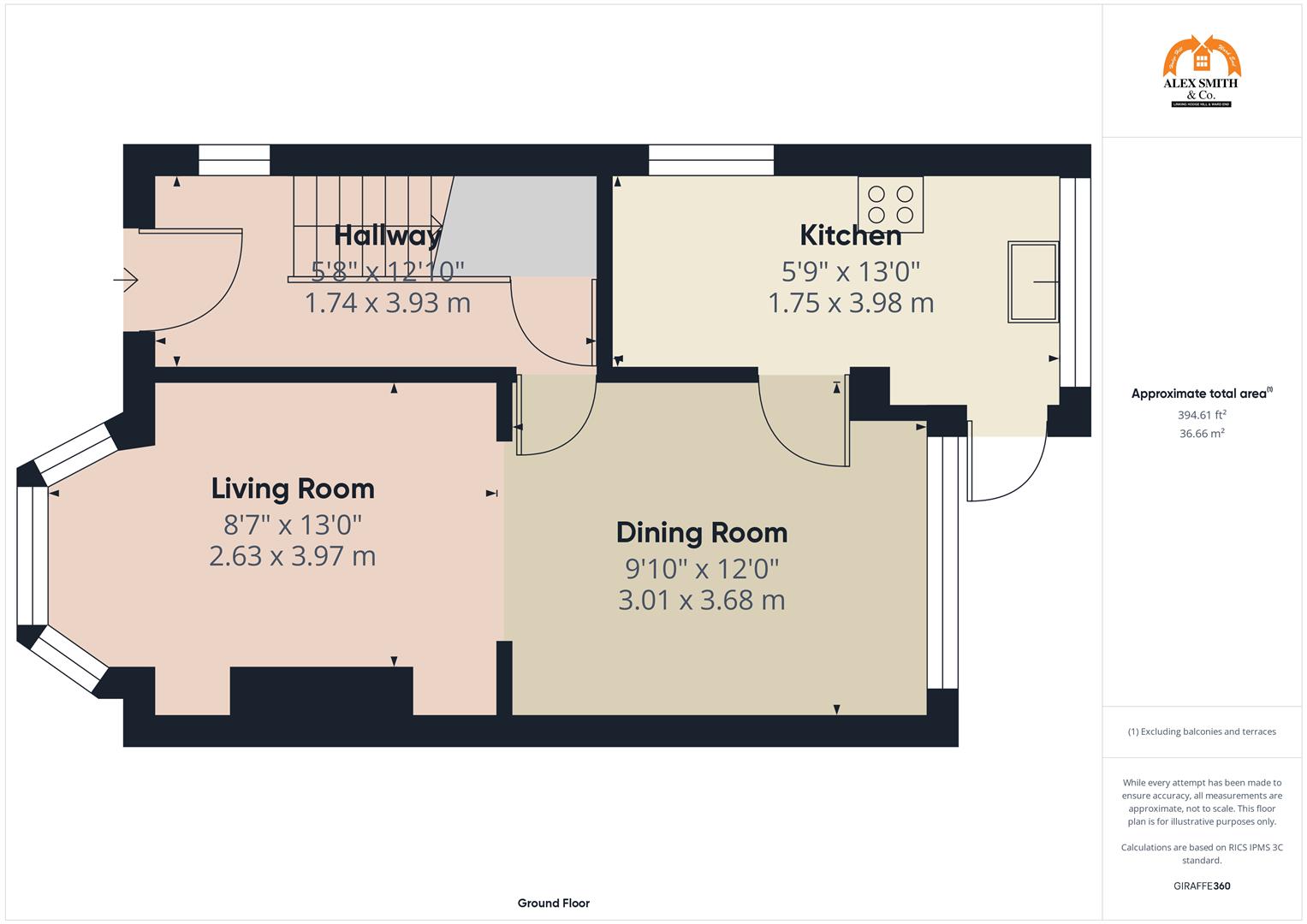 3 bed semi-detached house for sale in Ermington Crescent, Birmingham - Property Floorplan