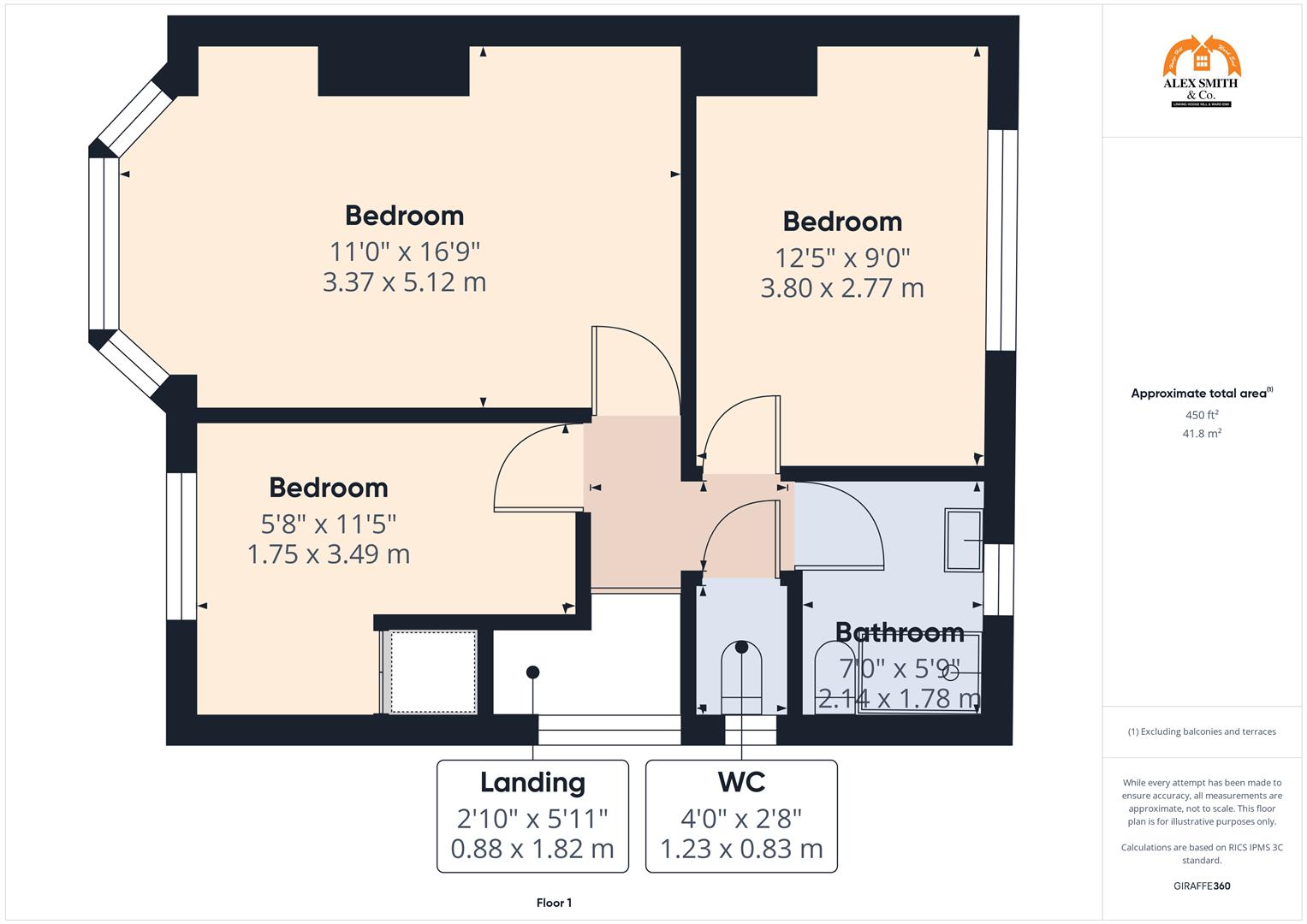 3 bed semi-detached house for sale in Inglefield Road, Birmingham - Property Floorplan