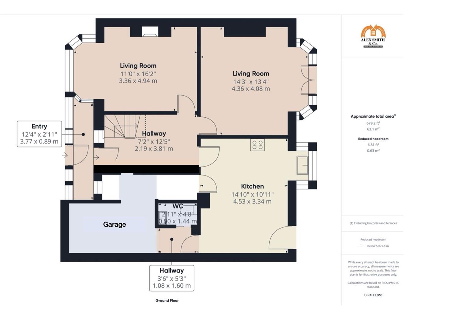 3 bed semi-detached house for sale in Old Bromford Lane, Birmingham - Property Floorplan