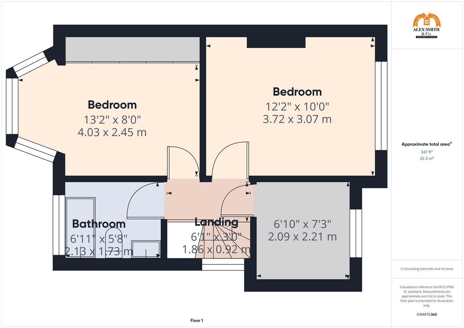 3 bed semi-detached house for sale in Chipperfield Road, Birmingham - Property Floorplan