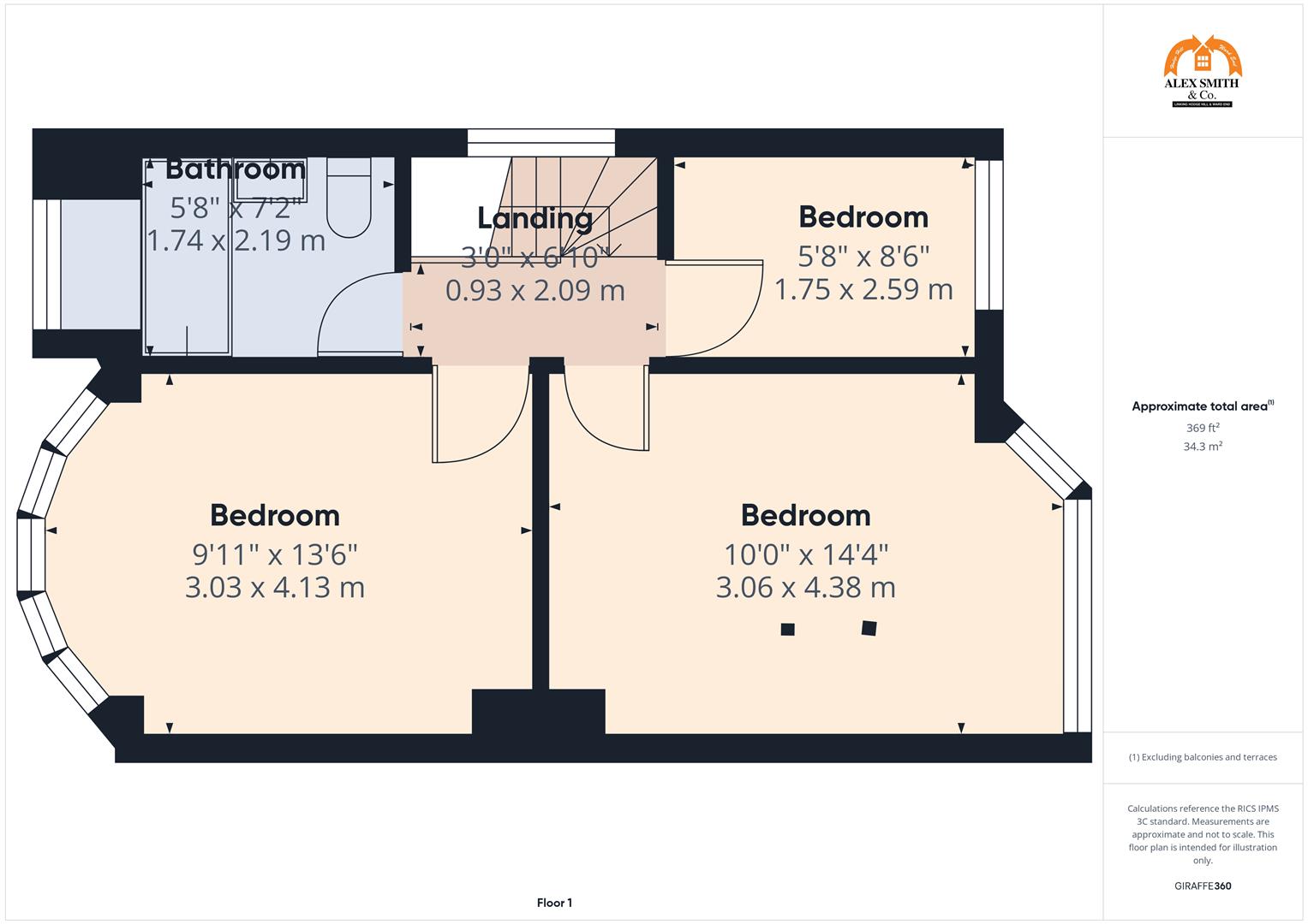 3 bed semi-detached house for sale in Abbotts Road, Birmingham - Property Floorplan