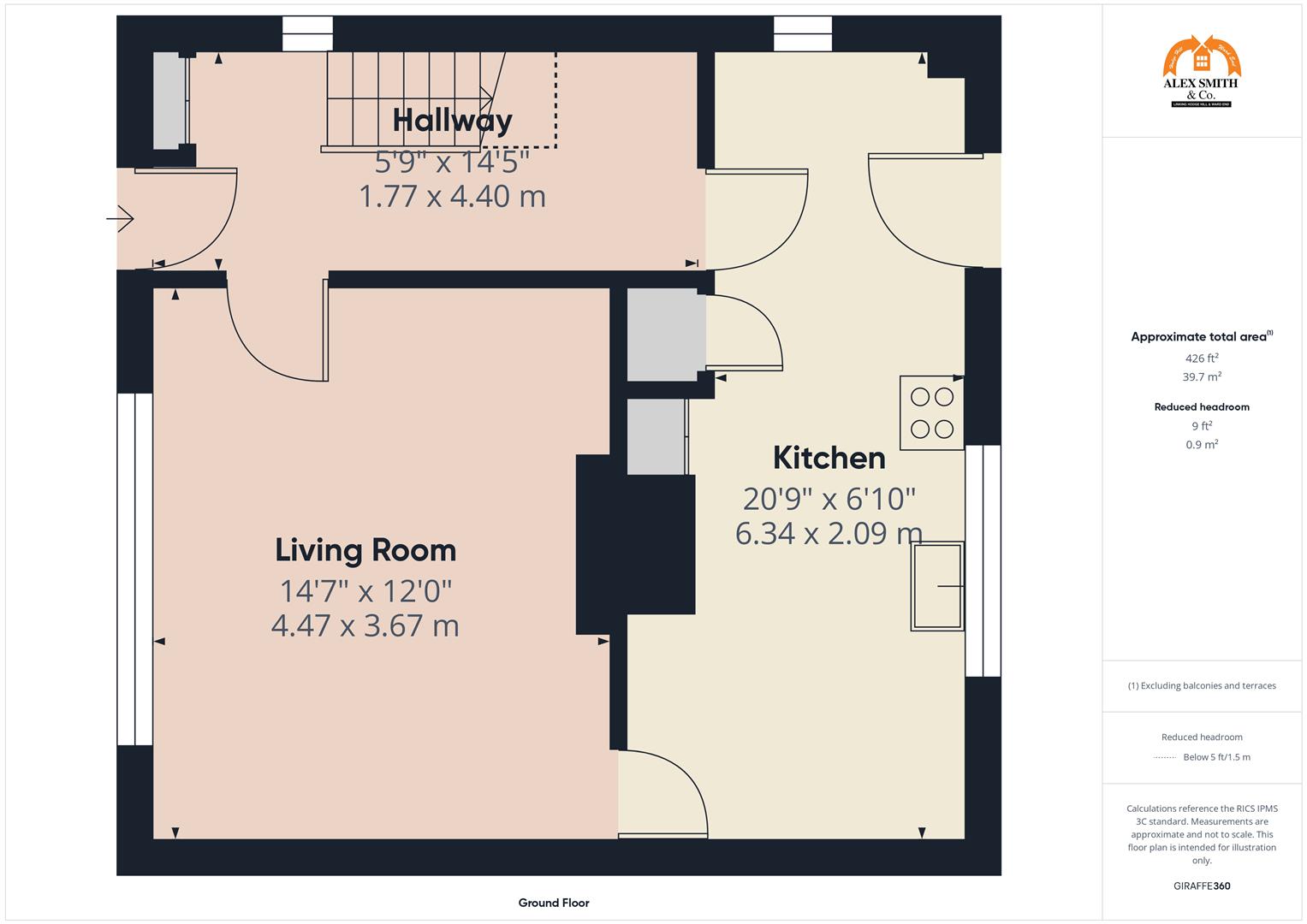 3 bed semi-detached house for sale in Tufnell Grove, Birmingham - Property Floorplan