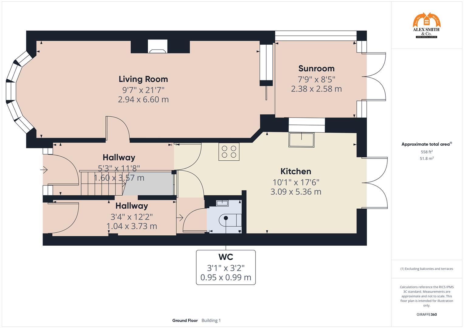 3 bed semi-detached house for sale in Garretts Green Lane, Birmingham - Property Floorplan