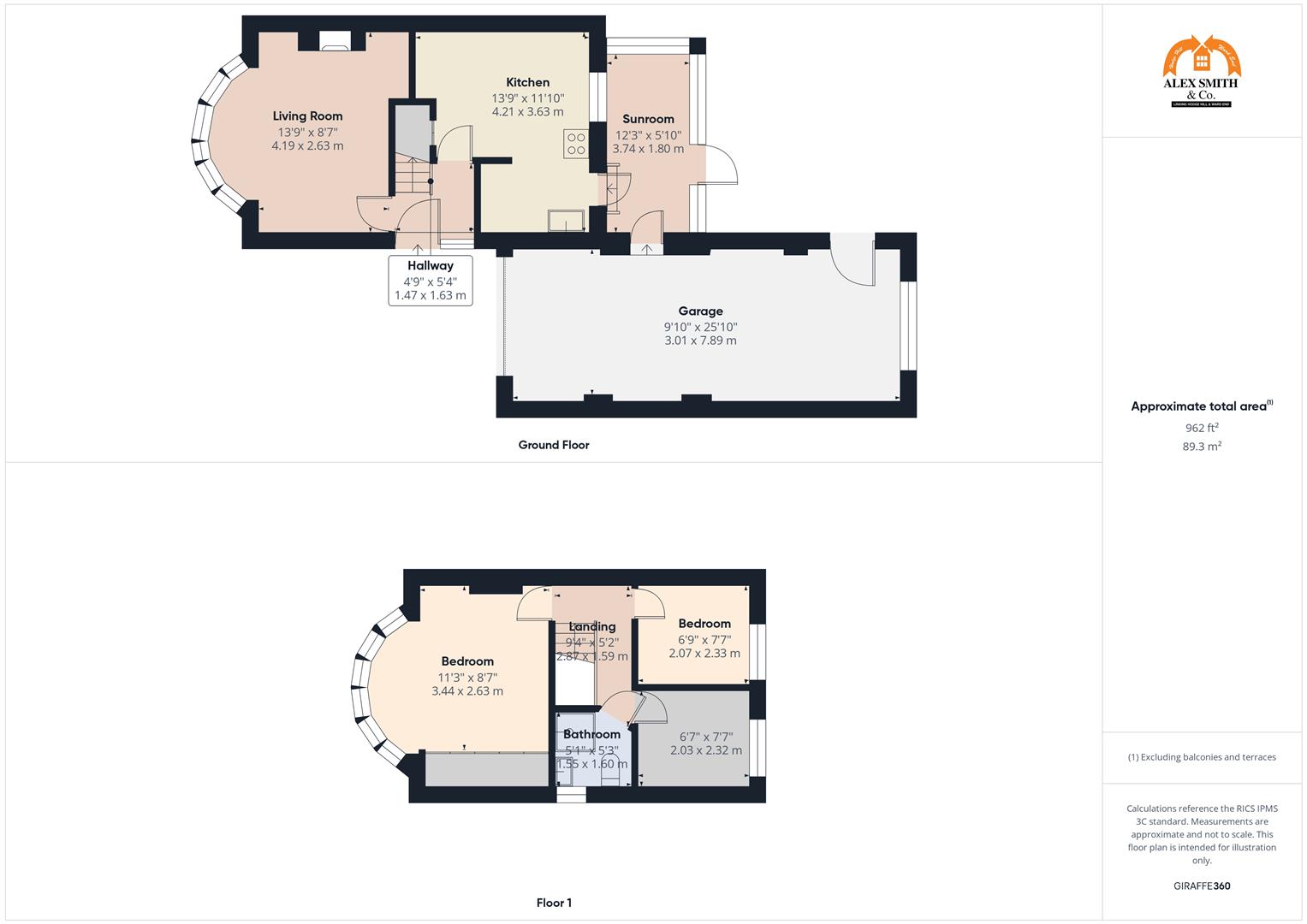 3 bed semi-detached house for sale in Heath Way, Birmingham - Property Floorplan