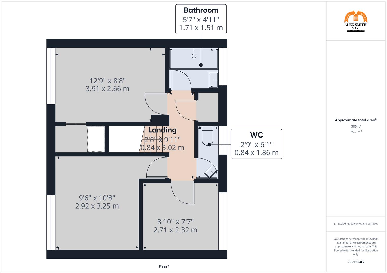 3 bed end of terrace house for sale in Reynoldstown Road, Birmingham - Property Floorplan