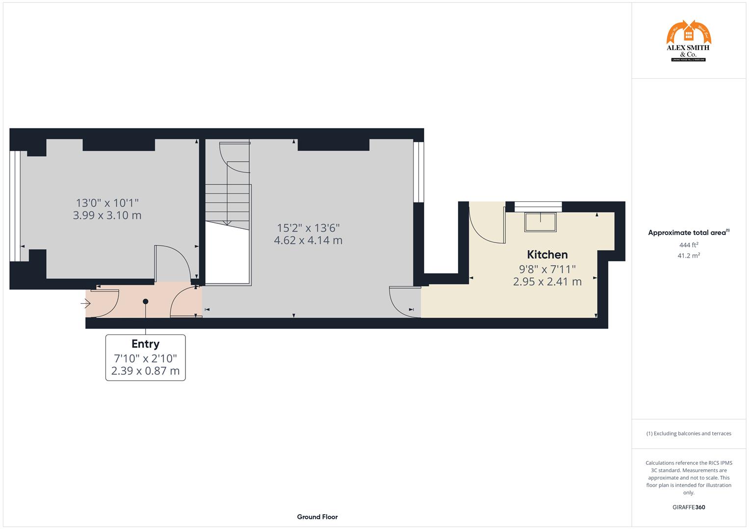 3 bed end of terrace house for sale in St. Agathas Road, Birmingham - Property Floorplan