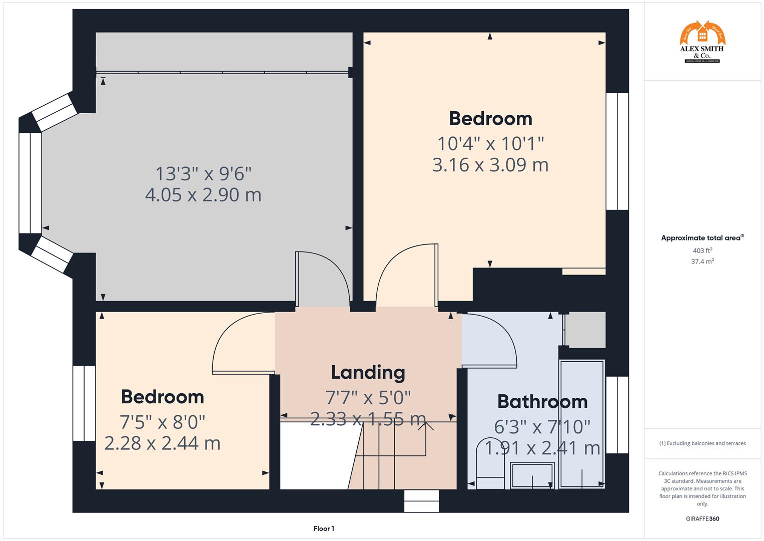 3 bed semi-detached house for sale in Thornton Road, Birmingham - Property Floorplan