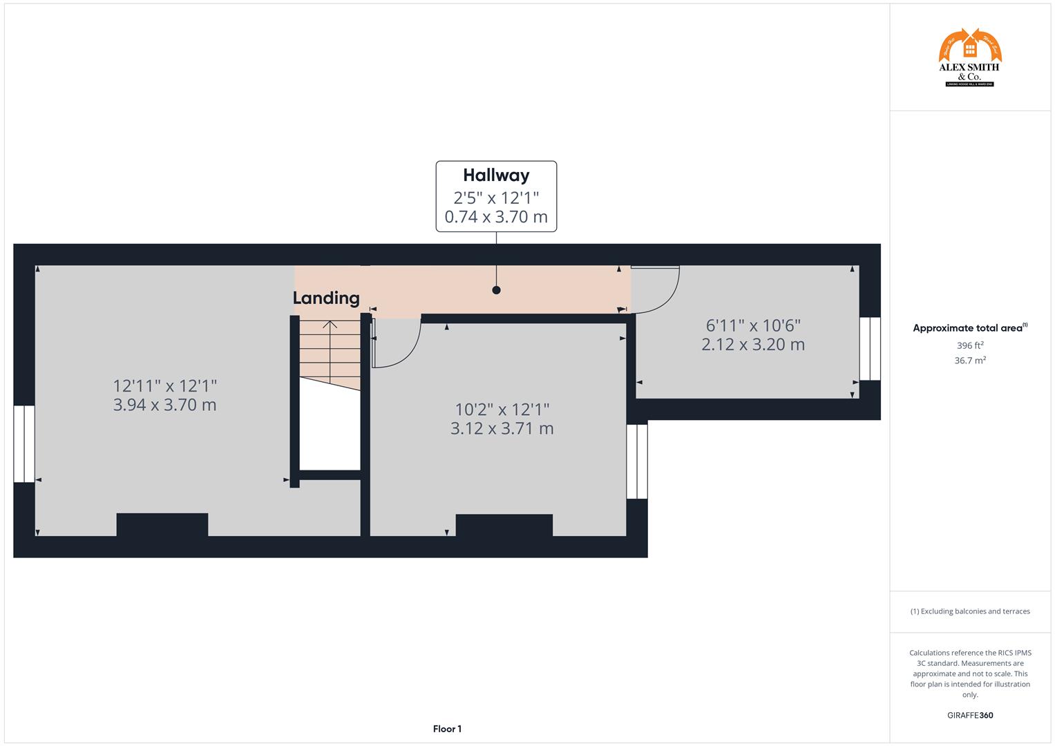 3 bed terraced house for sale in St. Saviours Road, Birmingham - Property Floorplan