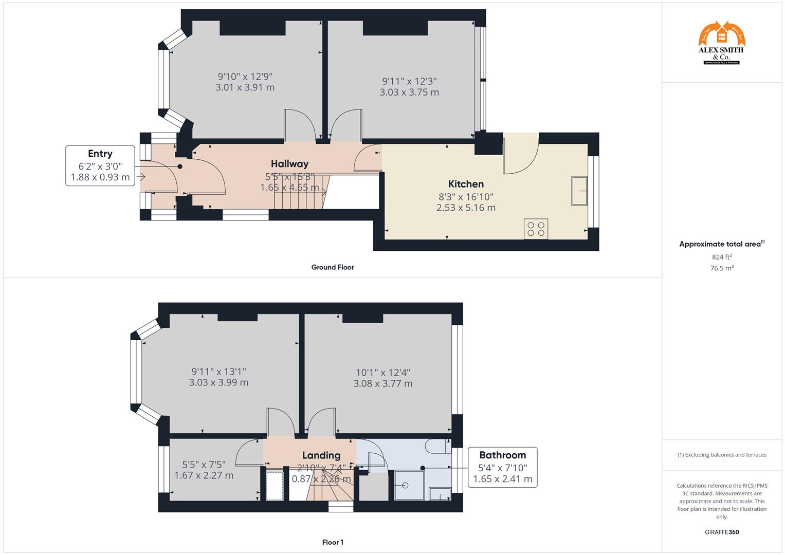 3 bed semi-detached house for sale in Hodge Hill Road, Birmingham - Property Floorplan