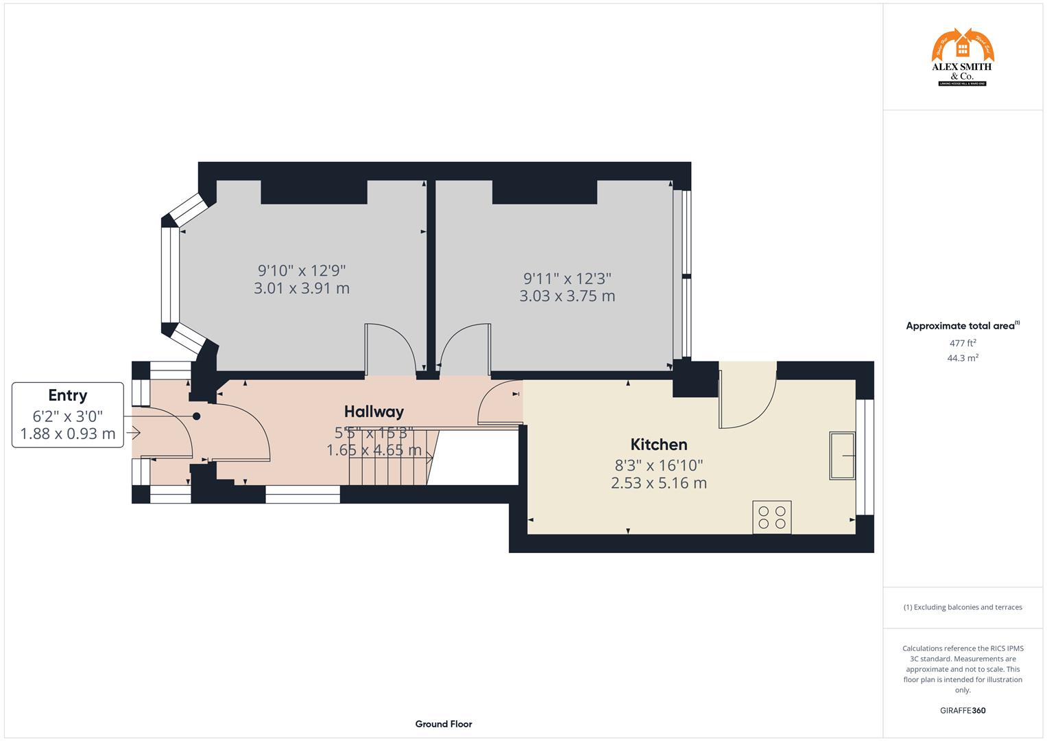 3 bed semi-detached house for sale in Hodge Hill Road, Birmingham - Property Floorplan