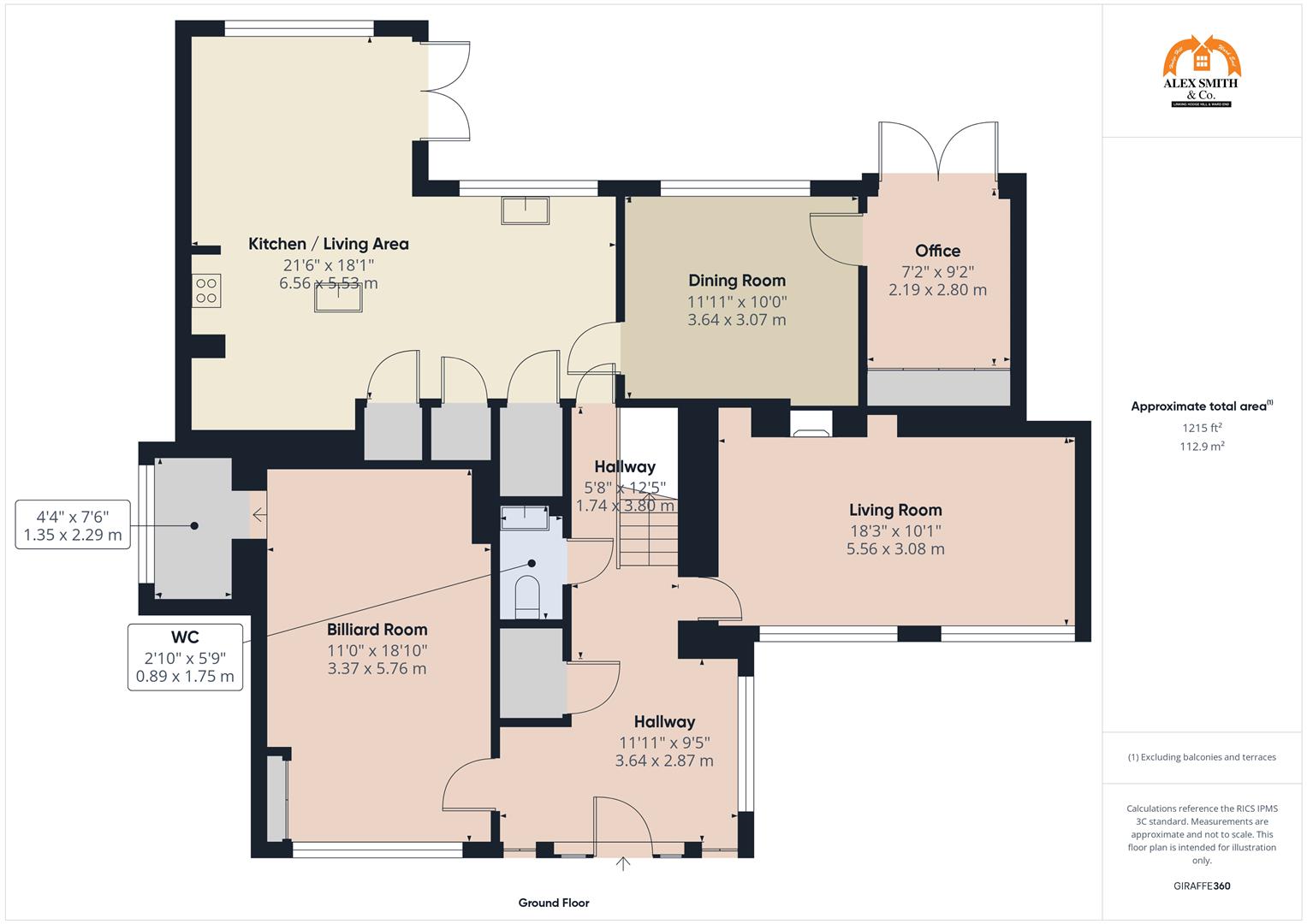 4 bed detached house for sale in Chester Road, Birmingham - Property Floorplan