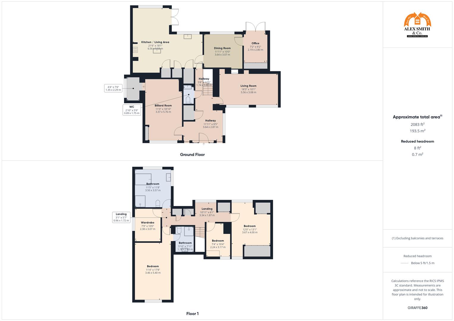 4 bed detached house for sale in Chester Road, Birmingham - Property Floorplan