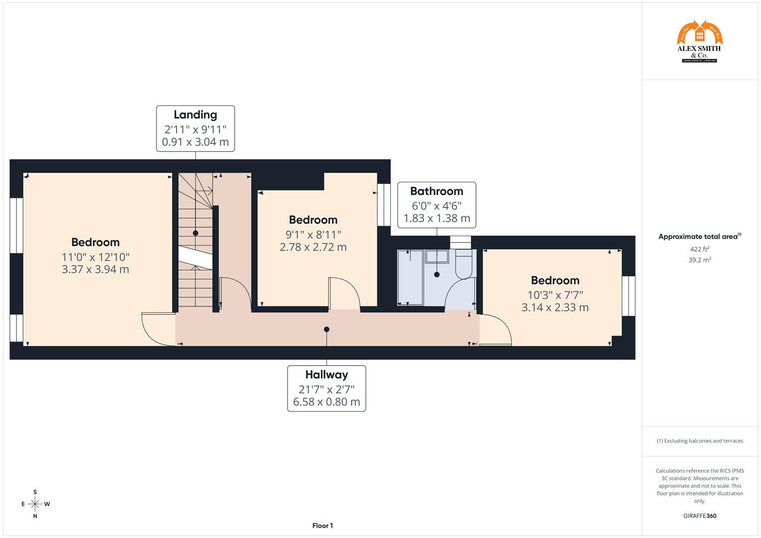 5 bed terraced house for sale in Farndon Road, Birmingham - Property Floorplan