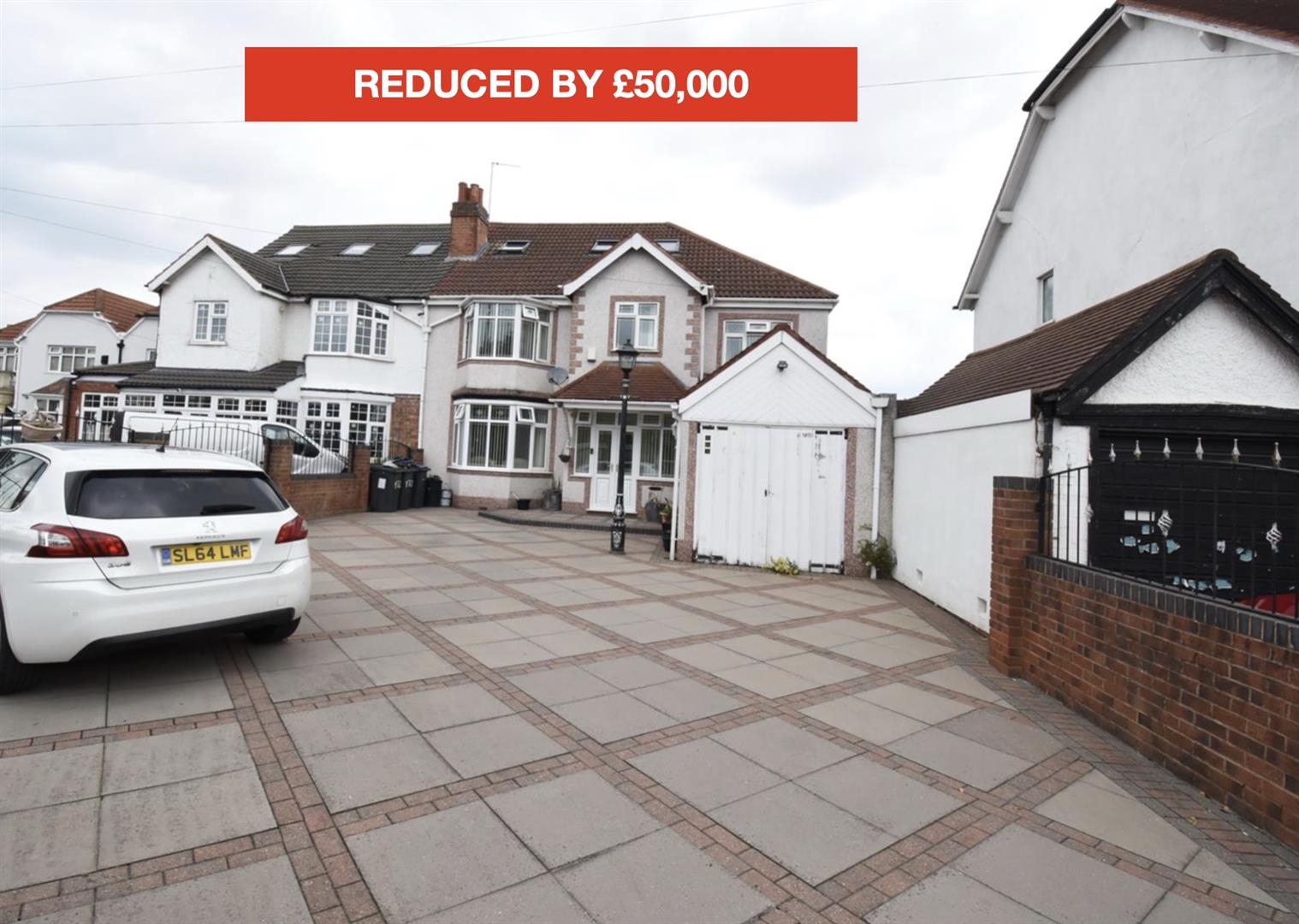6 bed semi-detached house for sale in Coleshill Road, Birmingham  - Property Image 1