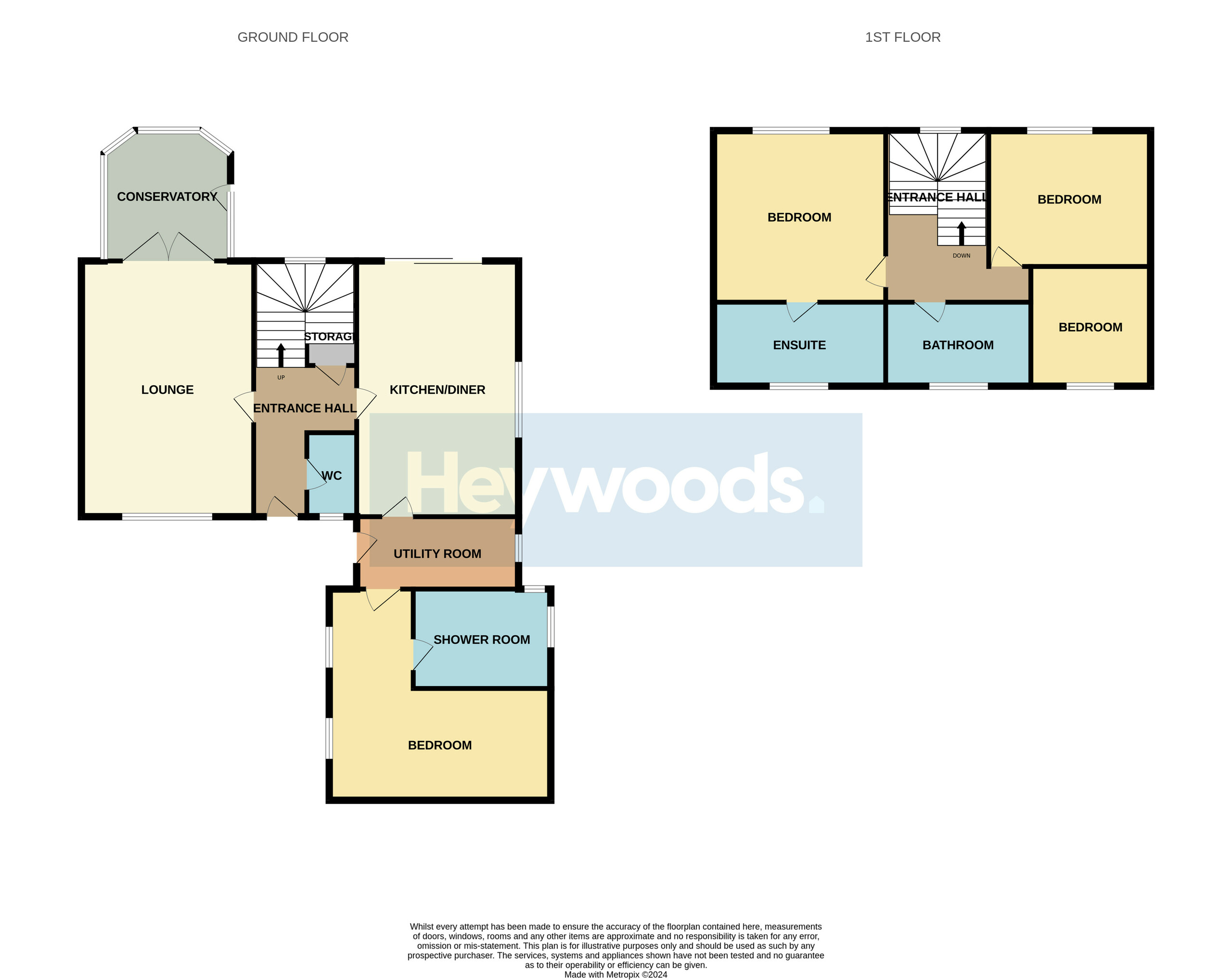 4 bed detached house for sale in Westbury Park, Newcastle-under-Lyme - Property floorplan