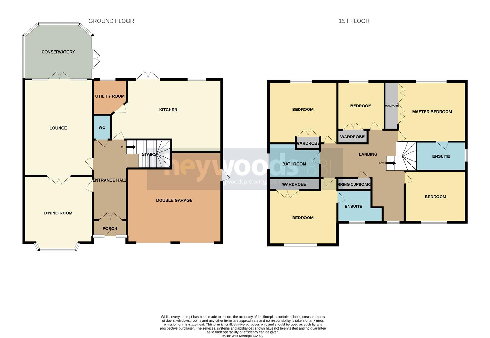 5 bed detached house for sale in Bluebell Drive, Newcastle under Lyme - Property floorplan