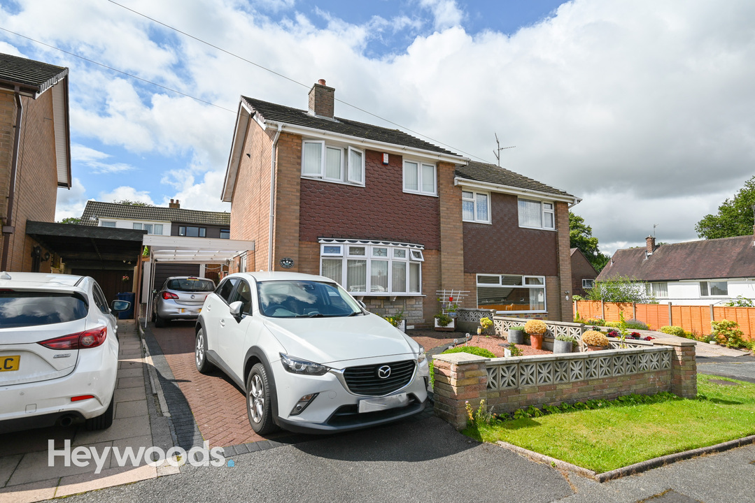 2 bed semi-detached house for sale in Monmouth Place, Clayton, Newcastle-under-Lyme, ST5