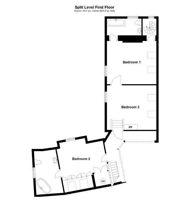 3 bed to rent in Underwood Road, Caterham - Property floorplan