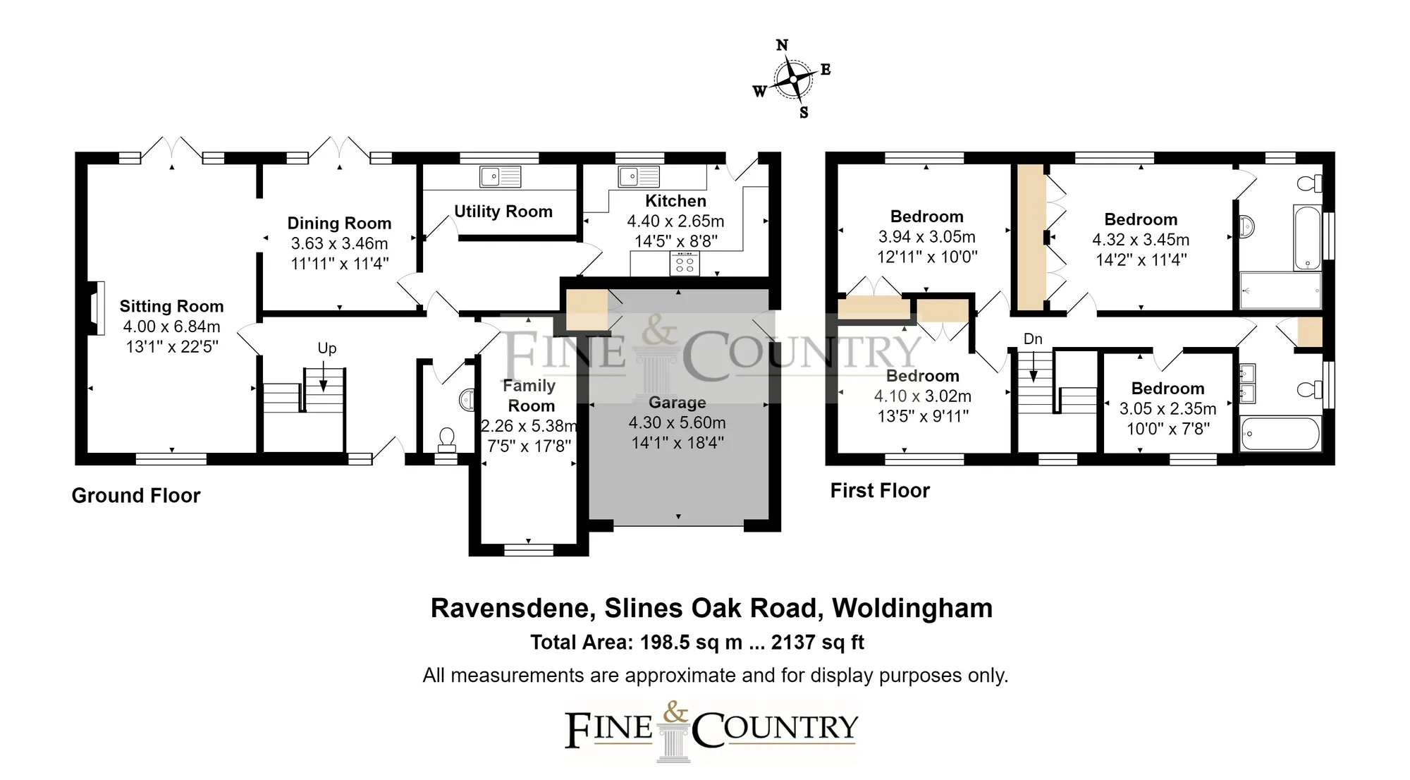 4 bed detached house for sale in Slines Oak Road, Caterham - Property floorplan