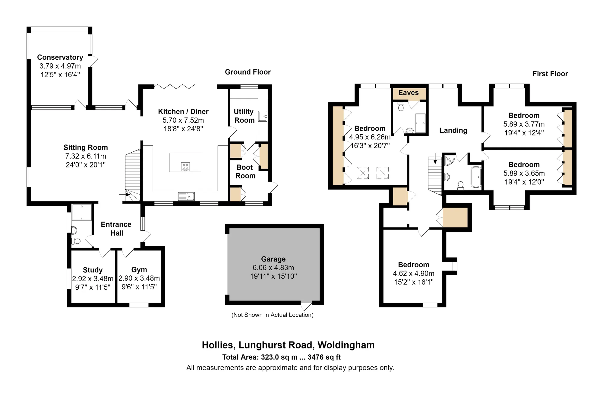 4 bed detached house for sale in Lunghurst Road, Caterham - Property floorplan
